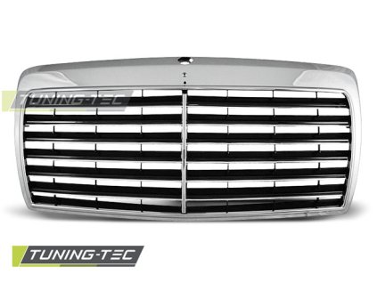 CHROMOVÁ MŘÍŽKA pasuje na MERCEDES W124 E-KLASA 01.85-04.93