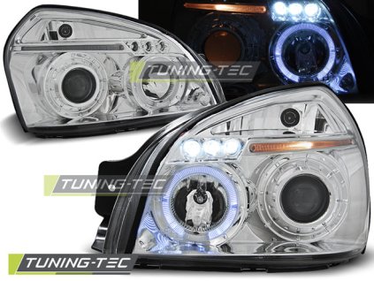 HYUNDAI TUCSON 07.04-10 ANGEL EYES CHROMOVÉ
