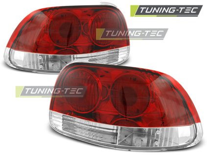 HONDA CRX DEL SOL 03.92-97 RED WHITE