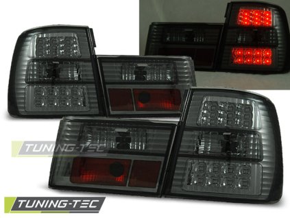 LED ZADNÍ SVĚTLA KOUŘOVÁ pro BMW E34 SEDAN 02.88-12.95