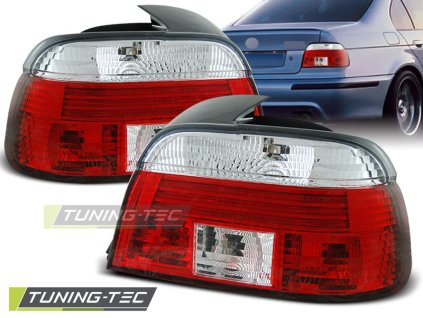 ZADNÍ SVĚTLA ČERVENO-BÍLÁ pasují na BMW E39 09.95-08.00