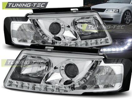 HEADLIGHTS DAYLIGHT CHROME fits VW PASSAT B5 3B 11.96-08.00
