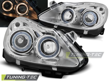 OPEL CORSA D 04.06-11 ANGEL EYES CHROMOVÉ