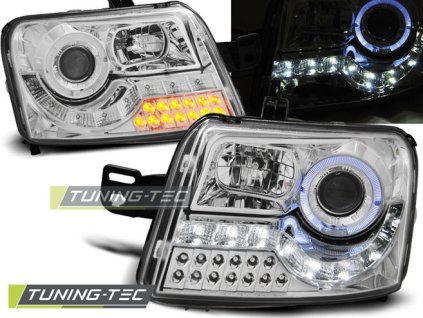 FIAT PANDA 03-12 DENNÍ SVĚTLO CHROM