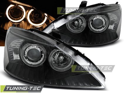 FORD FOCUS 11.01-10.04 ANGEL EYES ČERNÝ