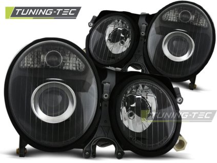 ČERNÝCH SVĚTLOMETŮ, pasuje na MERCEDES W210 E-KLASA 06.99-03.02