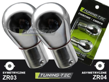 SMĚROVÉ ŽÁROVKY CHROMOVÉ SYMETRYCZNE