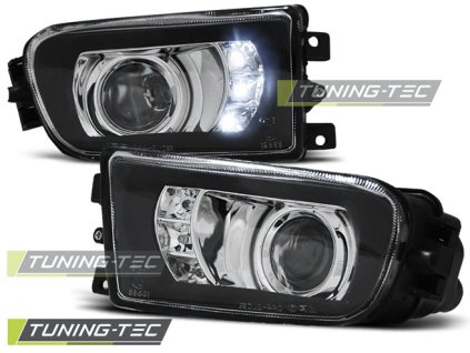 MLHOVÁ SVĚTLA ČERNÁ LED pro BMW E39 09.95-06.03 / Z3 96-02