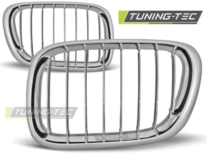CHROMOVANÁ MASKA PRO BMW X5 E53 09.99-10.03