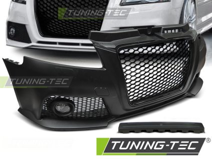 FRONT BUMPER SPORT BLACK fits AUDI A3 08-12