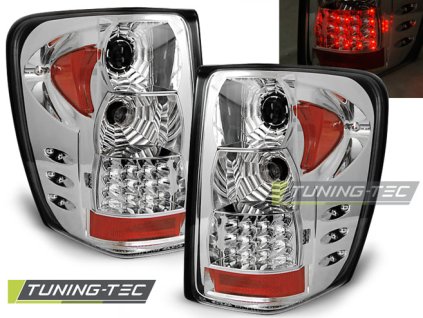 CHRYSLER JEEP GRAND CHEROKEE 99-05.05 CHROMOVANÁ LED SVĚTLA