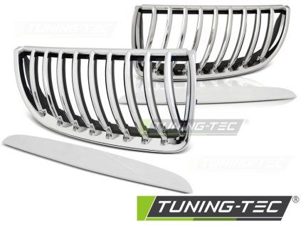 7666 chromovana maska pro bmw e90 e91 03 05 08 08