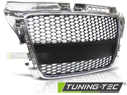 MŘÍŽKA SPORTOVNÍ CHROMOVÁ pro AUDI A3 (8P) SPORT 04.08-07.12