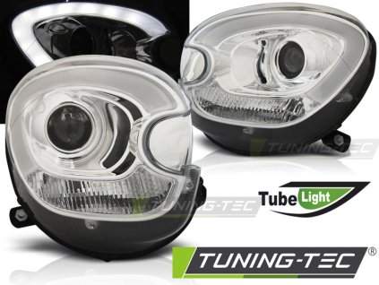 HEADLIGHTS TUBE LIGHT CHROME fits BMW MINI (COOPER) R60 R61 COUNTRYMAN 10-16