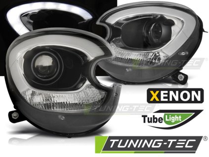 XENON HEADLIGHTS TUBE LIGHT BLACK fits BMW MINI (COOPER) R60 R61 COUNTRYMAN 10-16