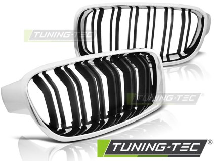 GRILLE CHROME BLACK SPORT LOOK fits BMW F30 / F31 10.11-