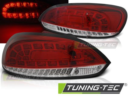 ZADNÍ LED SVĚTLA ČERVENO-BÍLÁ pro VW SCIROCCO III 08-04.14