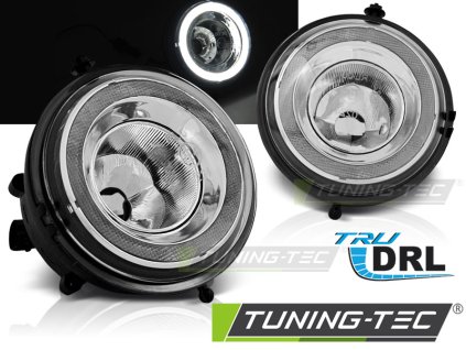 MLHOVÁ SVĚTLA ANGEL EYES LED DRL pro BMW MINI COOPER R55, R56, R57