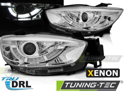 MAZDA CX5 11-15 CHROME TRUE DRL XENON