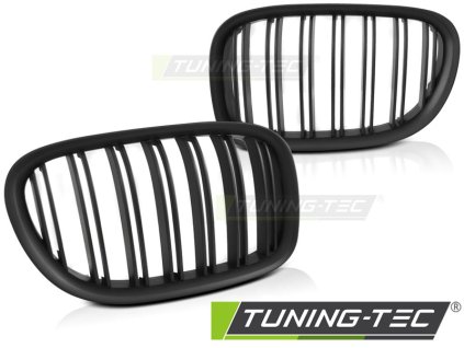 GRILLE BLACK MATT DOUBLE BAR fits BMW F01 09-15