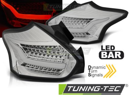 FORD FOCUS 3 15-18 HATCHBACK CHROME SEQ LED