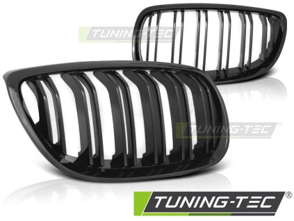 GRILLE GLOSSY BLACK DOUBLE BAR SPORT LOOK fits BMW E92/E93 07-10 C/C