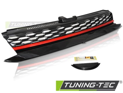MASKA SPORTOVNÍ ČERNÁ ČERVENÁ pasuje na VW GOLF 7 17-