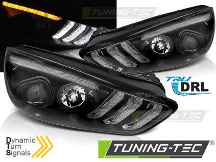 9718 ford focus mk3 15 18 cerna led denni svetla sequence