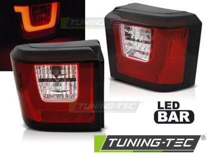 LED ZADNÍ SVĚTLA ČERVENO-BÍLÁ pro VW T4 90-03.03