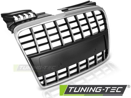 GRILLE SPORT CHROME BLACK fits AUDI A4 B7 04-08
