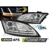 XENONOVÉ SVĚTLOMETY LED DRL CHROM SEQ pro AUDI TT 10-14 8J s AFS