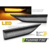 BOČNÍ SMĚROVÁ ČERNOBÍLÁ LED SEQ pro VW T6 15-19