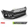 FRONT BUMPER SPORT BLACK PDC fits AUDI A5 16-19