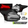 FORD FOCUS 3 15-18 HATCHBACK BLACK SEQ LED