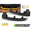 SIDE DIRECTION IN THE MIRROR SMOKE LED SEQ fits  PORSCHE CAYENNE II 15-17