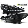 PEUGEOT 207 05.06-06.12 DENNÍ SVĚTLO ČERNÁ S MOTORKEM