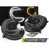 11041 cerny led trubkovy svetlomet pro bmw mini cooper 06 14