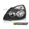 HEADLIGHTS BLACK LEFT SIDE TYC fits RENAULT CLIO II 06.01-09.05