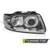 HEADLIGHT CHROME RIGHT SIDE TYC fits AUDI A3 8L 00-03