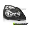 HEADLIGHTS BLACK RIGHT SIDE TYC fits RENAULT CLIO II 06.01-09.05