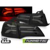 LED BAR TAIL LIGHTS SMOKE BLACK fits TESLA MODEL 3 17-23/ MODEL Y