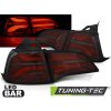 LED BAR TAIL LIGHTS RED SMOKE fits TESLA MODEL 3 17-23 / MODEL Y