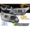 SVĚTLOMETY ANGEL EYES LED 3D CHROM PRO BMW E60 E61 03-07