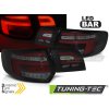 LED BAR RED TAIL LIGHTS BLACK SEQ fits AUDI A3 8P 5D 03-08