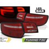 LED BAR TAIL LIGHTS RED WHIE SEQ fits AUDI A3 8P 5D 03-08
