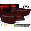 LED BAR TAIL LIGHTS RED SMOKE SEQ fits AUDI A3 8P 5D 08-12