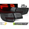 LED BAR TAIL LIGHTS SMOKE SEQ fits AUDI A3 8P 5D 03-08