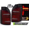 LED BAR TAIL LIGHTS RED SMOKE SEQ fits VW T6.1 20- OEM BULB