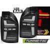 LED BAR TAIL LIGHTS BLACK SEQ fits VW T6,T6.1 15-21 OEM LED