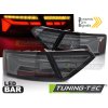 LED BAR TAIL LIGHTS SMOKE SEQ fits AUDI A5 11-16